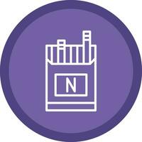 Nicotine Vector Icon Design