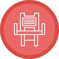 Baby Chair Vector Icon Design