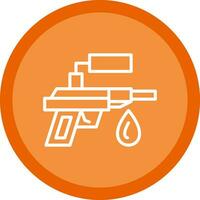 Water Gun Vector Icon Design