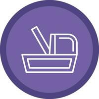 Bassinet Vector Icon Design