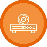 Dvd Player Vector Icon Design