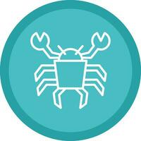 Crab Vector Icon Design