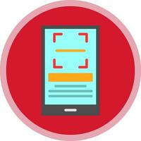 Qr Scan Vector Icon Design