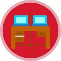 Work Space Vector Icon Design