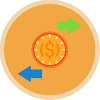 Exchange Rate Vector Icon Design