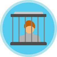 Prisoner Vector Icon Design