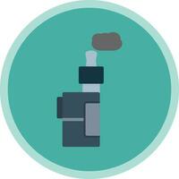 Electronic Cigarette Vector Icon Design