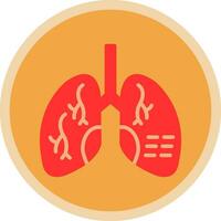 Lung Diseases Vector Icon Design