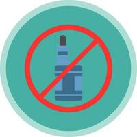 Quit Smoking Vector Icon Design