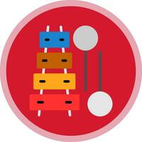 Xylophone Vector Icon Design