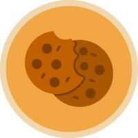 diseño de icono de vector de galletas