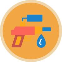 Water Gun Vector Icon Design