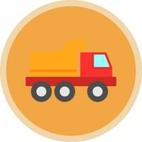 Toy Truck Vector Icon Design