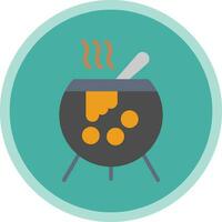 Cauldron Vector Icon Design