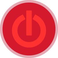 Power Button Vector Icon Design