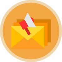 diseño de icono de vector de marketing por correo electrónico