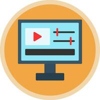 Video Edition Vector Icon Design