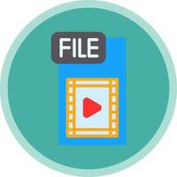 vídeo archivo vector icono diseño