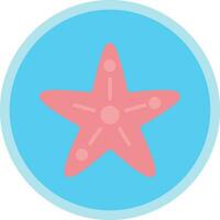 Starfish Vector Icon Design