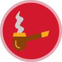 Smoking Pipe Vector Icon Design