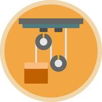 Pulley Vector Icon Design