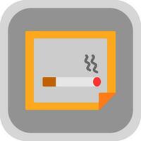 Nicotine Patch Vector Icon Design