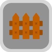 Fence Vector Icon Design