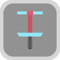 Pogo Stick Vector Icon Design