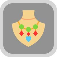 Necklace Vector Icon Design