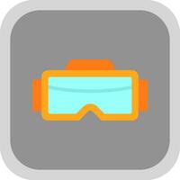 diseño de icono de vector de gafas vr