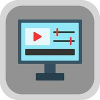 Video Edition Vector Icon Design