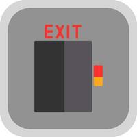 Exit Vector Icon Design