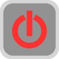 Power Button Vector Icon Design