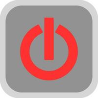 Power Button Vector Icon Design