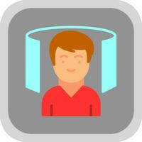 Virtual Tour Vector Icon Design