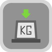 Weight Vector Icon Design