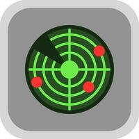 Radar Vector Icon Design