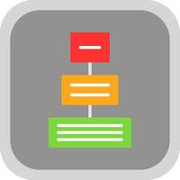 Steps Vector Icon Design