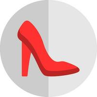 diseño de icono de vector de tacones altos