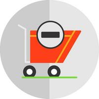 Remove From Cart Vector Icon Design