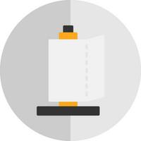 Toilet Paper Vector Icon Design