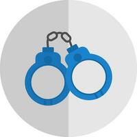 Handcuffs Vector Icon Design