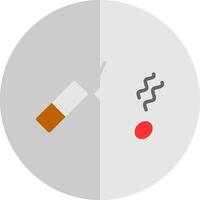 Broken Cigarette Vector Icon Design
