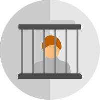 Prisoner Vector Icon Design