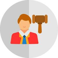 Lawyer Vector Icon Design