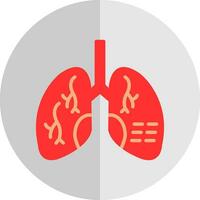 Lung Diseases Vector Icon Design