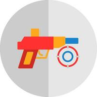 Laser Gun Vector Icon Design