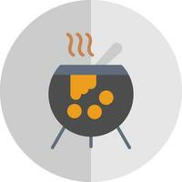 Cauldron Vector Icon Design