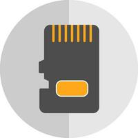 Memory Card Vector Icon Design