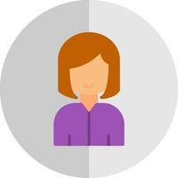 Female Vector Icon Design